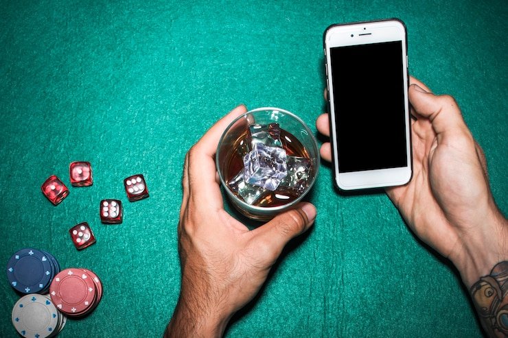 Navigasi pusat bantuan pada layar ponsel